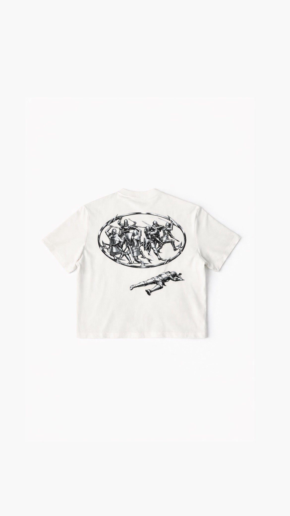 Chrome Knights White Tee