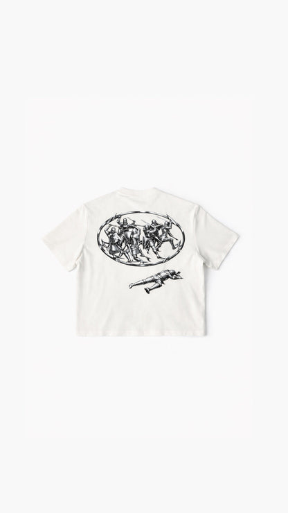 Chrome Knights White Tee